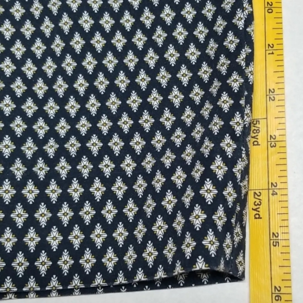 Womens Pants Willi Smith Size 6 (32 x 26) Diamond Floral Pattern - Picture 10 of 14